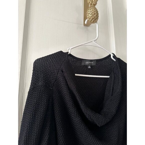 Jones New York women’s size 2x-large black knit sweater - Picture 3 of 8